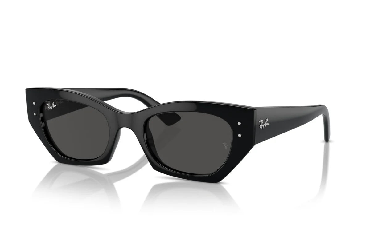 Ray-Ban Occhiali da Sole RB4430 667787 Zena Nero/Grigio Scuro Unisex